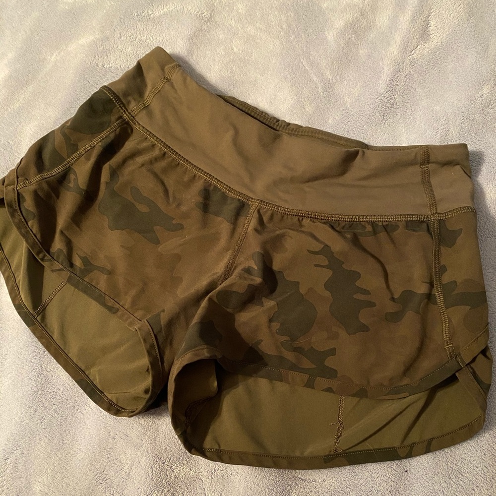 Lululemon speed shorts
